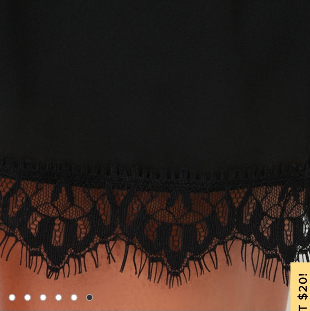 Black Lace Dress - Picture 6 of 11